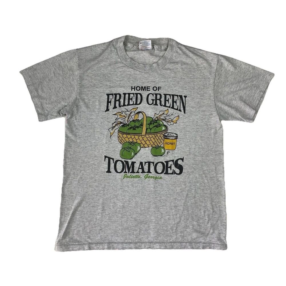 Vintage 90s Hanes Fried Green Tomatoes T-Shirt M USA Single Stitch Juliette